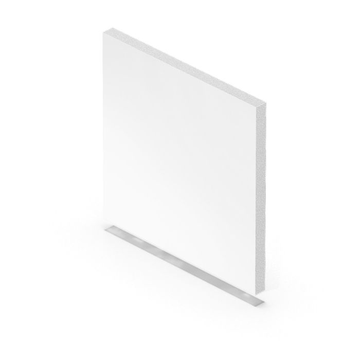 PVC Hartschaumplatten Weiß 4 mm - Zuschnitt nach Maß