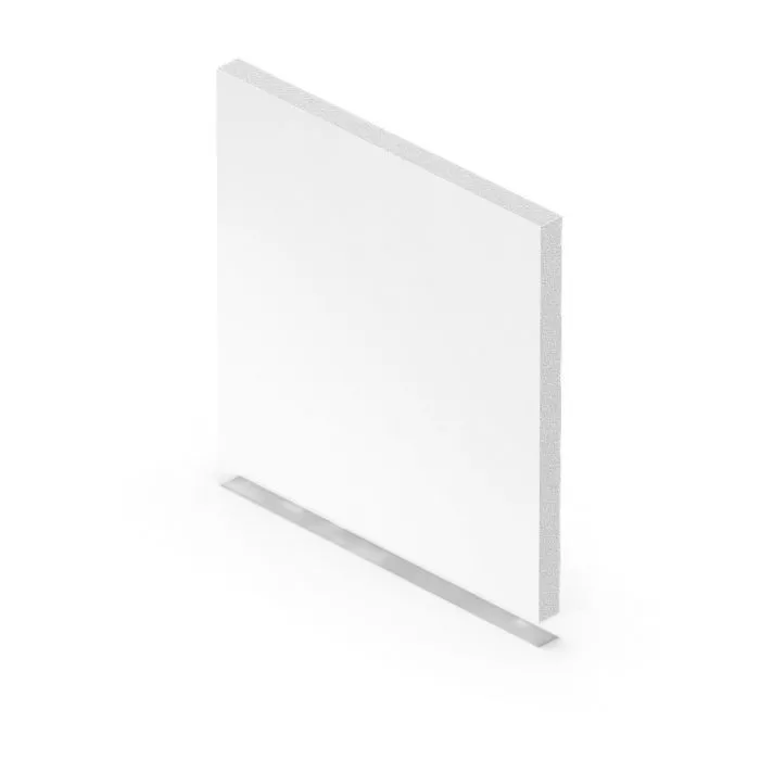 2,99€/m² 10 Platten PVC Hartschaum 600 x 85 x 2 mm Weiß 
